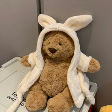 Jellycat Bartholomew Bear 26cm in Cozy Robe - Perfect Cute Plush Gift