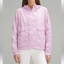 lululemon hood lite jacket Pink Size 8