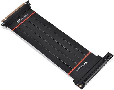 Tt Premium PCI-E 4.0 200Mm Flexiable Extender with 90 Degree Adapter, AC-060-CO1