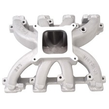 Edelbrock 28457 Victor Jr Intake Manifold Carburetor For Chevy Gm Ls3l92l76