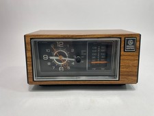 General Electric Vintage Alarm Clock 7-4553D AM/FM Radio Alarm ClocK REPAIR