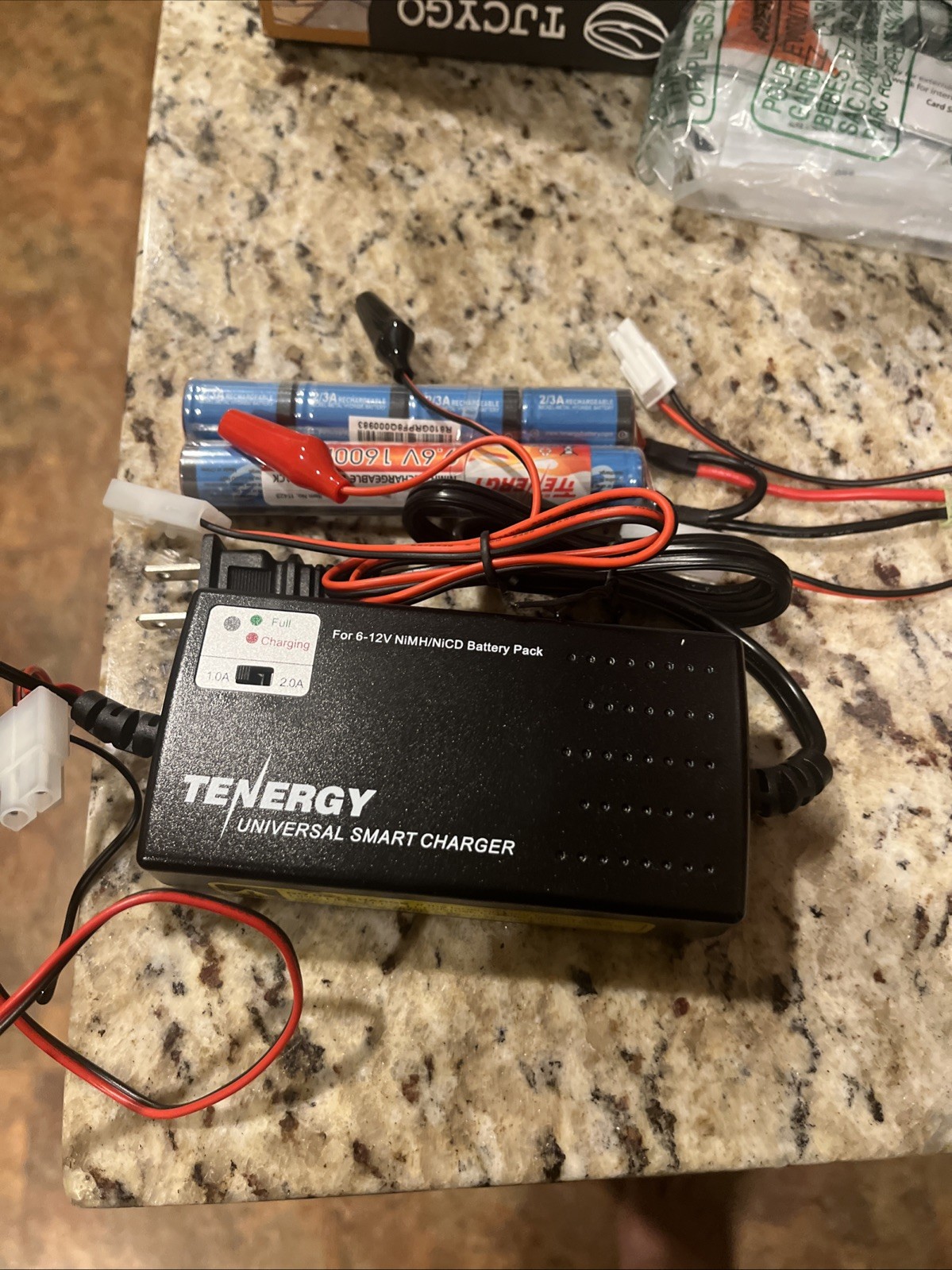 Tenergy Smart Charger for 8.4V-9.6V NiMH Battery Packs