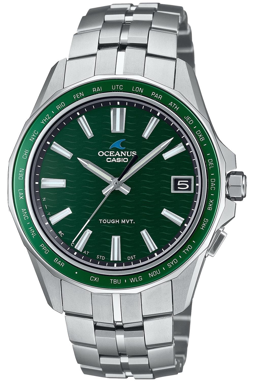 CASIO Men's Watch Oceanus Manta OCW-S400-3AJF Solar Radio Titanium Bluetooth