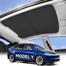 Zanch Tesla New Model Y Juniper Accessories Sunshade Roof [2025 Cooling Tech, He