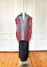 Issey Miyake Spring 1999 Grey Textured Tunic Dress  Size M