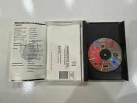 Virtua Cop 2 (Sega Saturn) CIB Complete w Manual + Registration + Foam EX