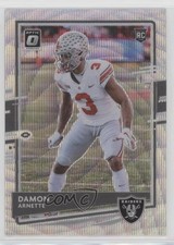 2020 Panini Donruss Optic Rookies Wave Prizm 174/199 Damon Arnette #106 08lb