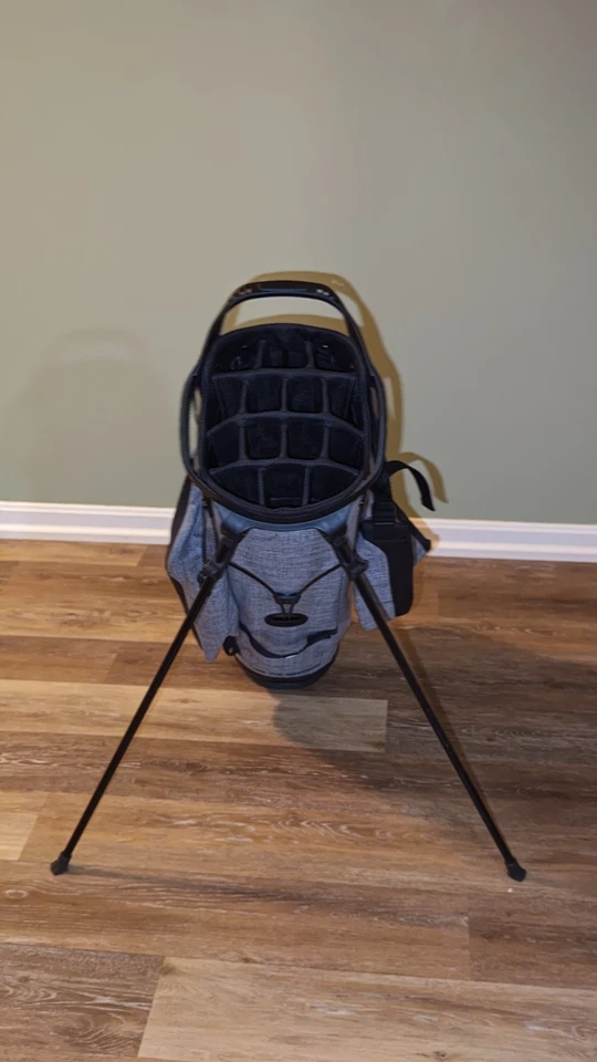 Sunday Golf Pacific 14-Way Stand Bag Lightweight 5.5lb w/ 5-Can Cooler (Gray) - Image 2 of 4