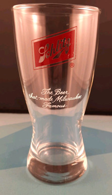 Vintage Schlitz Beer Glass 5 3/4''