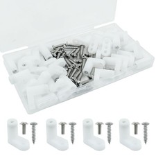 Murtenze PCB Board Mounting Feet, 30 Pcs White