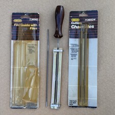 Vtg SWISS MADE Oregon 36562 7/32  File Guide  5/32" Files 36524 Chain Saw Tool