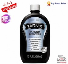 Instant Shine: 12 oz Tarnish Remover for All Precious Metals - No Scrubbing