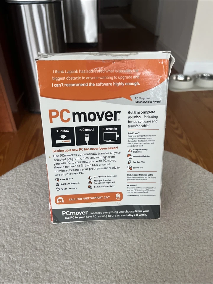 Laplink PCmover Ultimate USB 3.0 Move Apps Settings Files From Old PC to New PC - Image 2 of 4