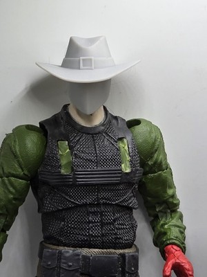 3d Print  COBRA COMMANDER OLD SNAKE HEAD#2  1:10 7''  SELECT DC MULTIVERSE 