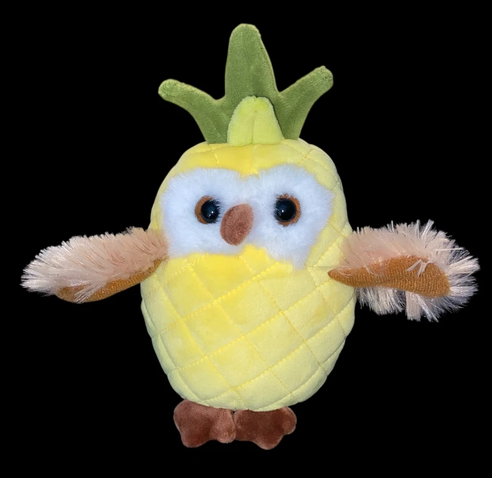 Juguete de peluche piña búho 8" de Douglas nuevo con etiquetas Foto 2 de 4