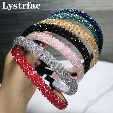 New Fashion Women Jewel Gems Headband Crystal Hair Band Girl Ladies Headwear 