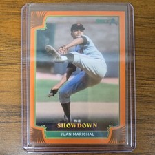 JUAN MARICHAL 2022 Topps X Juan Soto Showdown Orange /22 MLB HOF Giants!!!
