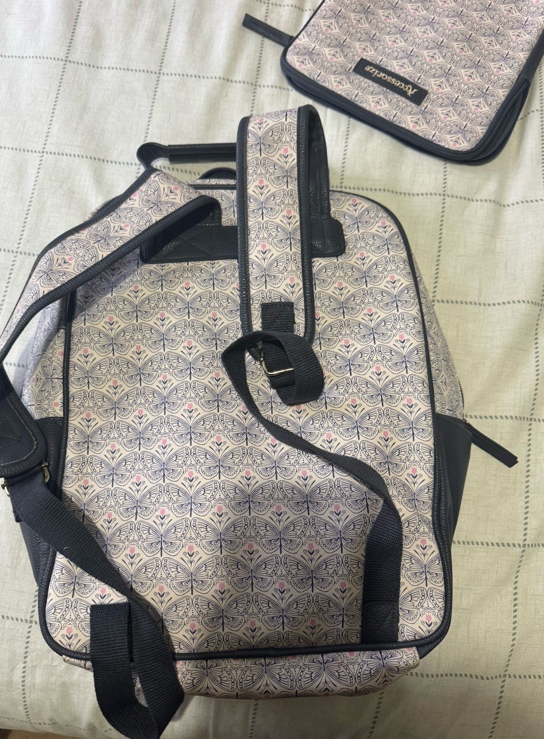 Accessorize Patterned Backpack And Tablet Case Se… - image 4