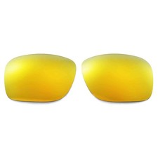 Walleva Polarized 24K Gold Replacement Lenses For Oakley Holbrook Sunglasses