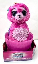 Hatchimals WOW Llalacorn Interactive- WITH EGG AND BOTTOM COVER, PINK COLOR.