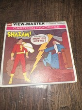 View Master B550, Shazam Cartoon Favorites, GAF Version A, 3 Reel Set