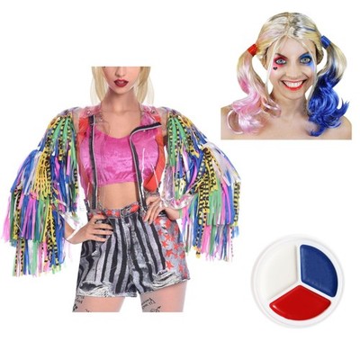HARLEY QUINN KOSTÜM GREIFVÖGEL JACKE OFFIZIELL ERWACHSENE KOSTÜM FILM DC
