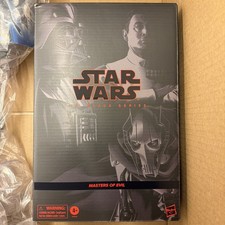 Star Wars Black Series Action Figure 3-Pack Masters of Evil 15 c ALL DUTIES PAID