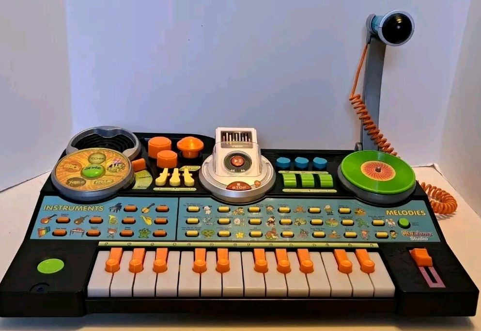 Vtech Keyboard Kidijamz Studio Music Player With Microphone Tested