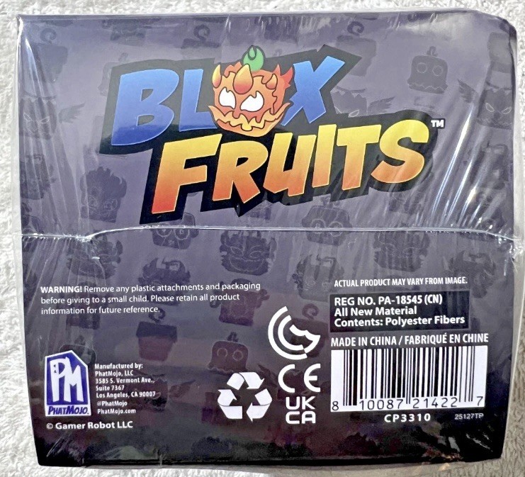 NEW IN HAND! (1) Blox Fruits Mystery 4 Inch Plush Series 3 - DLC