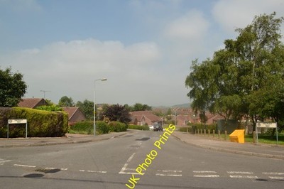 Foto A2 Fackley Way Sutton in Ashfield Häusern abseits der Brand Lane. c2012