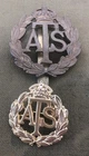 Ats Cap Badge & PIN Badge King's Crown