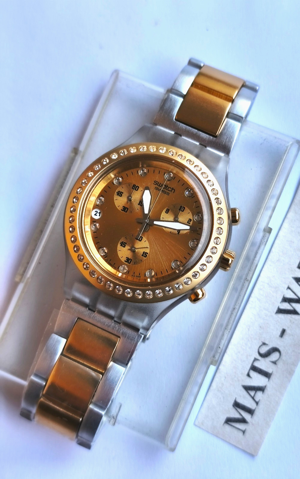 Swatch Irony Diaphane Chrono SVCK4084AG One Thousand And One New/NOS image 2