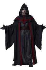 Dark Medieval Men Rituals Robe Costume Religious Robe Halloween 5122 036