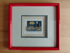 John Suchy 3D "Blimp over Midtown N.Y.C." 215/300 von 1993 (Pop Art)