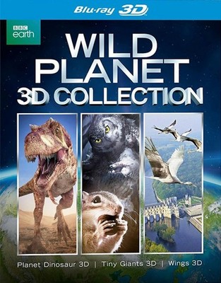 Wild Planet 3D Collection Blu-ray  NEW
