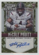 2015 Panini Prizm Collegiate Draft Picks Camo /199 MyCole Pruitt #226 Auto 1u6