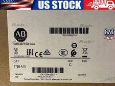 1756-A10 Allen-Bradley New Ser/C ControlLogix 10 Slots Chassis 1756A10