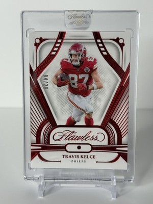 2024 Panini Flawless Travis Kelce Ruby #32 4/20 Kansas City Chiefs