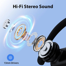 Wireless Earbuds Bluetooth Headphone Sport, Bluetooth 5.4 Earbud, 72Hrs Earph...