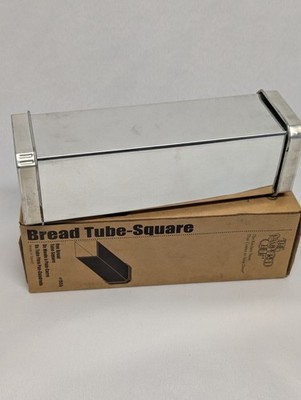 Pampered Chef Square Bread Tube 1555 Vintage Baking Mold Kitchen Bakeware 