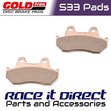 Brake Pads for HONDA XL 600 LM 1985 FRONT Goldfren S33