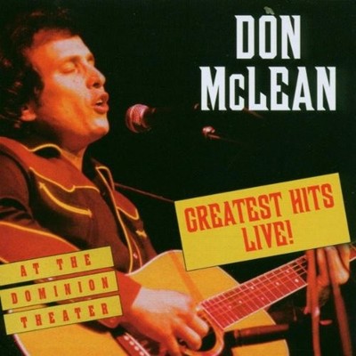 Don Mclean - Greatest Hits Live At The Dominion Theatre - Don Mclean CD 92VG The