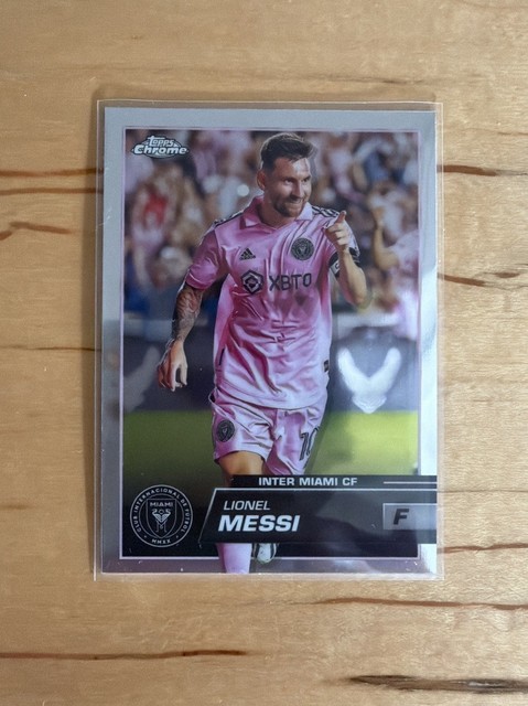 2023 Topps Chrome MLS Lionel Messi #58
