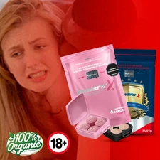 PowersX Blue & Pink Harder Wood Erection Rock Bull Like Powers Sexual Men Women