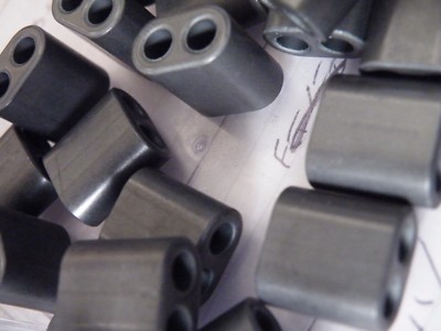 Lot De 10 Noyaux Ferrite Double Trou Amidon BN73-202 - Pour Filtrage EMI, électronique, Bricolage