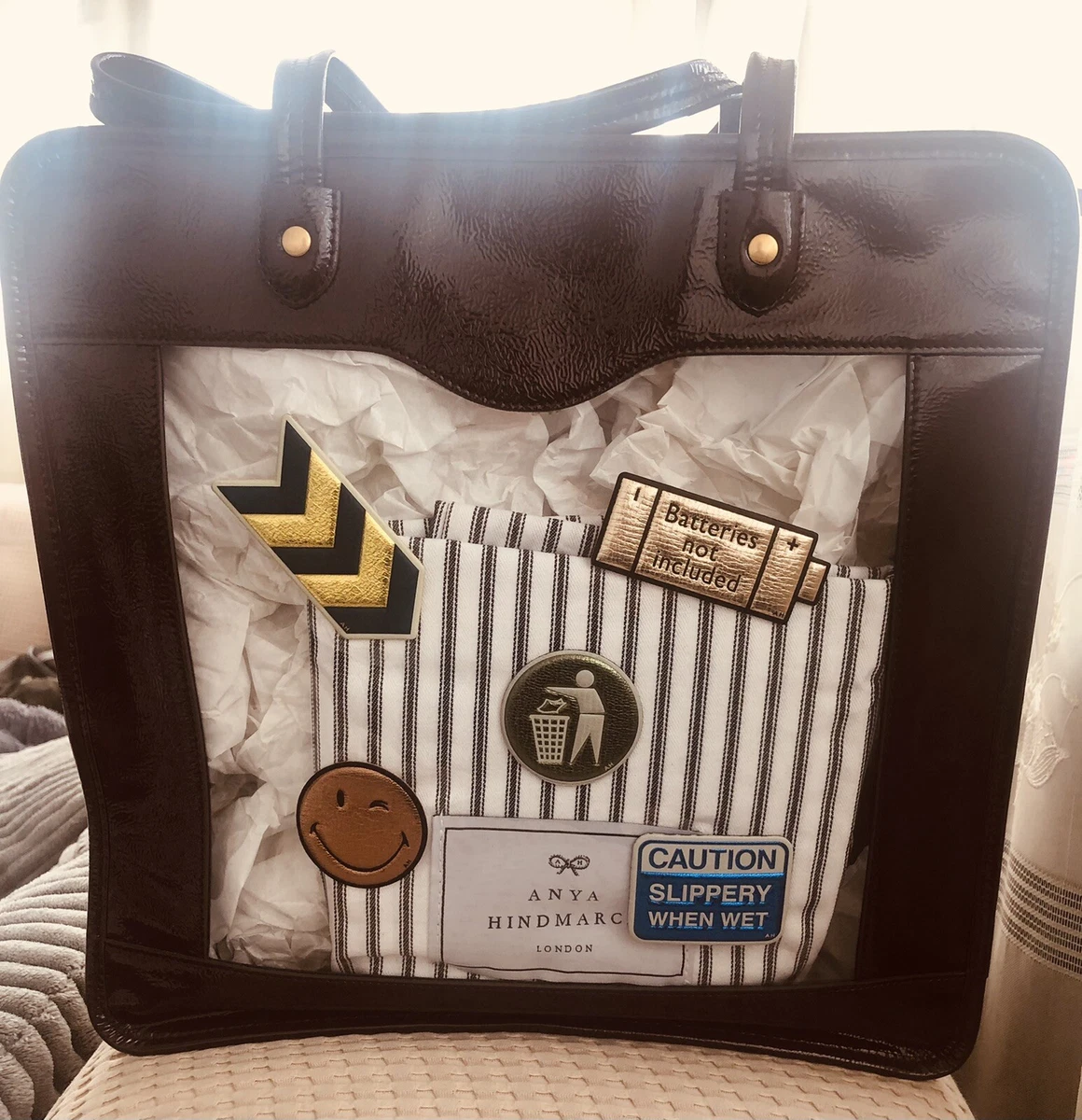 Anya Hindmarch Rainy Day Heart Tote RRP 375 eBay
