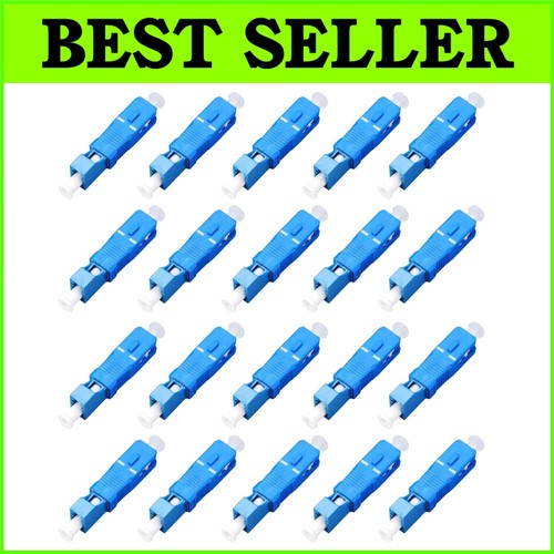 High-Performance SC to LC Fiber Connector 20pcs - Reliable for Test Applications