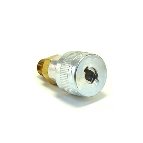 Schrader - Twist Lock Quick Coupler Air Hose Connector Fittings 1/4 NPT Plug Kit - Picture 5 of 6