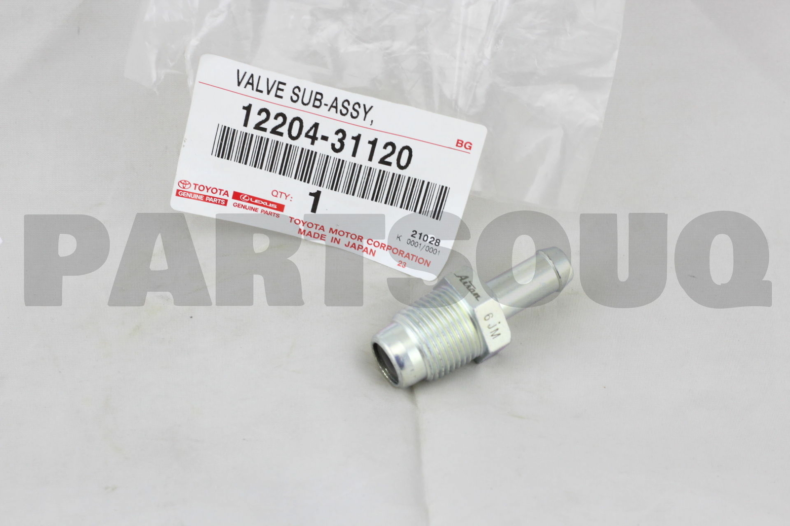 Oem Pcv Valve Genuine Toyota PCV Valve 12204-31120 For 3.5L 2GR-FE - Foto 2