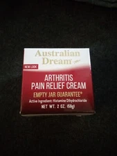 Australian Dream Arthritis Pain Relief Cream 2 oz. box (BB23)